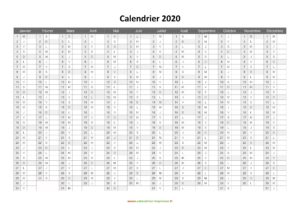 Calendrier Lunaire 2020 PDF